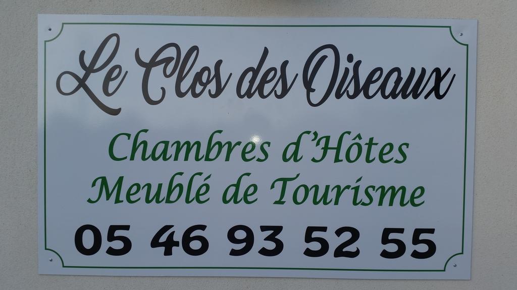 Le Clos Des Oiseaux Saintes Eksteriør bilde
